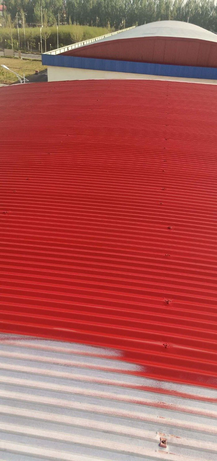 屋面彩鋼噴漆翻新防水嗎？